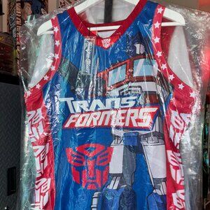 Mint condition Hasbro Transformers sports tank top jersey men/unisex size Medium